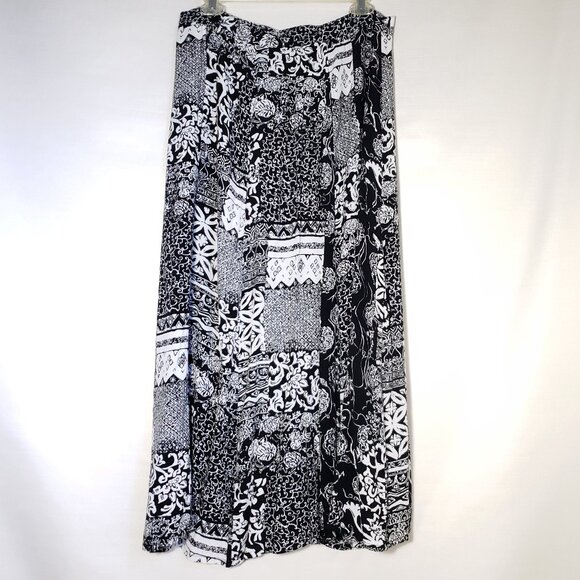Y2K Vintage Ren Faire FairyGrunge Whimsigoth Lightweight Maxi Skirt -Lg. - Picture 3 of 5